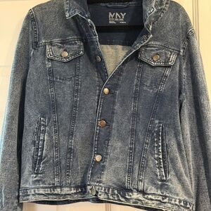 Ladies Marc New York soft cotton jean jacket XL